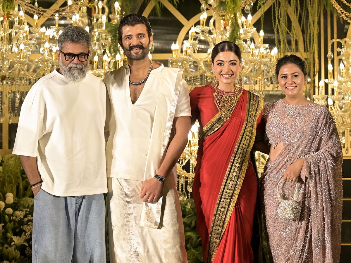 Celebreties Attends Rashmika Mandanna and Vijay Deverakonda Wedding Reception Photos2