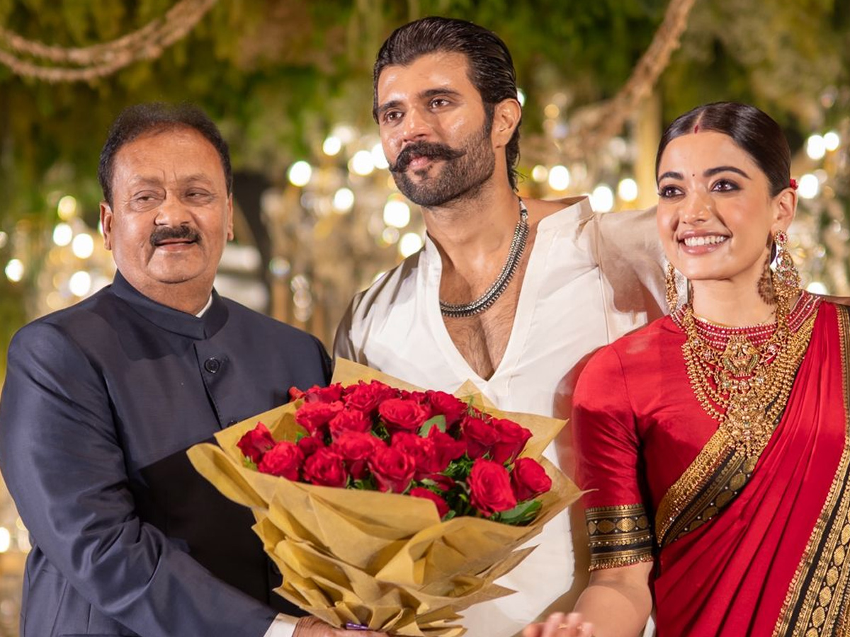 Celebreties Attends Rashmika Mandanna and Vijay Deverakonda Wedding Reception Photos11