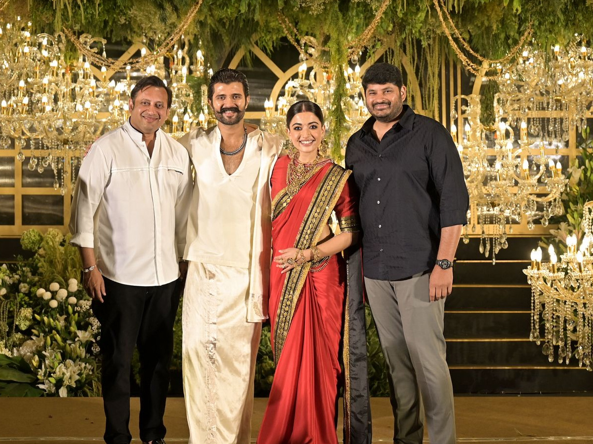 Celebreties Attends Rashmika Mandanna and Vijay Deverakonda Wedding Reception Photos12