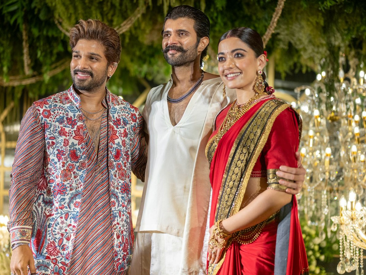 Celebreties Attends Rashmika Mandanna and Vijay Deverakonda Wedding Reception Photos14
