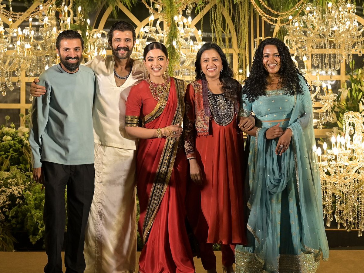Celebreties Attends Rashmika Mandanna and Vijay Deverakonda Wedding Reception Photos16