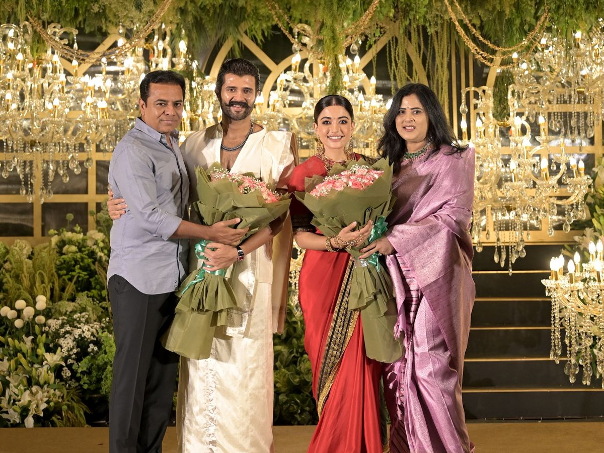Celebreties Attends Rashmika Mandanna and Vijay Deverakonda Wedding Reception Photos6