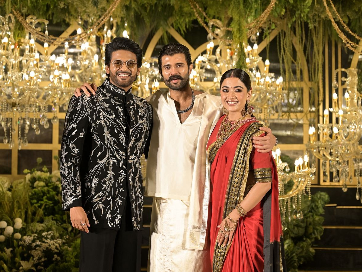 Celebreties Attends Rashmika Mandanna and Vijay Deverakonda Wedding Reception Photos7