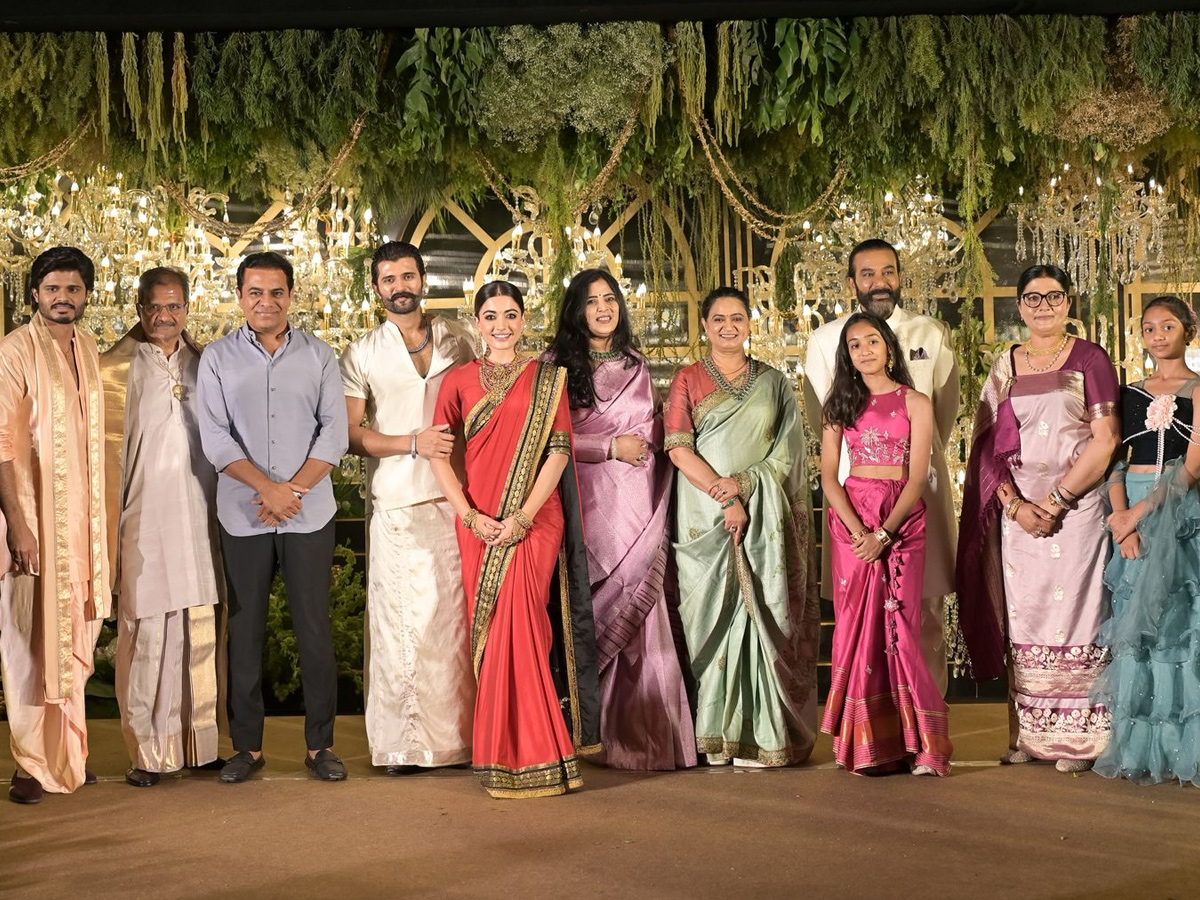 Celebreties Attends Rashmika Mandanna and Vijay Deverakonda Wedding Reception Photos8