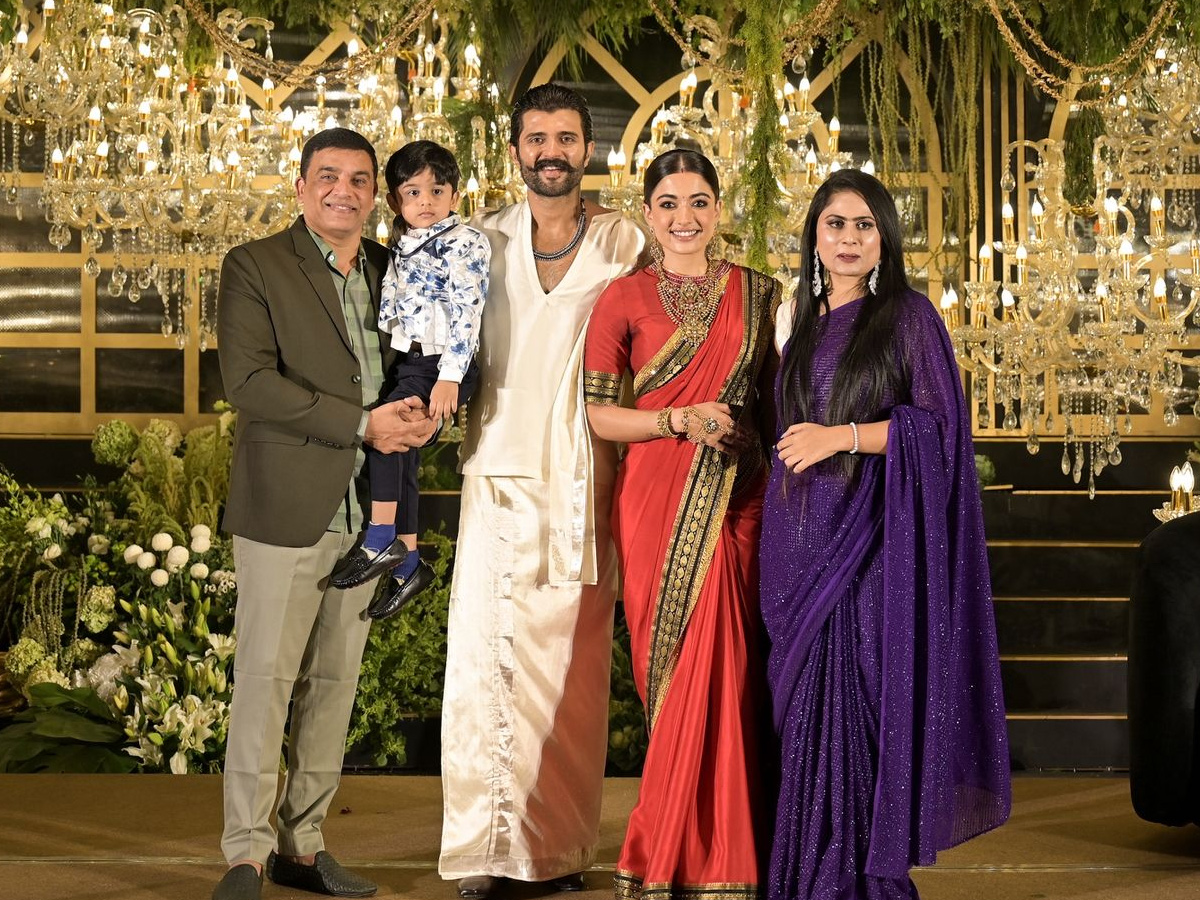 Celebreties Attends Rashmika Mandanna and Vijay Deverakonda Wedding Reception Photos20