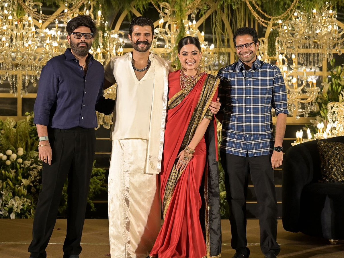 Celebreties Attends Rashmika Mandanna and Vijay Deverakonda Wedding Reception Photos22