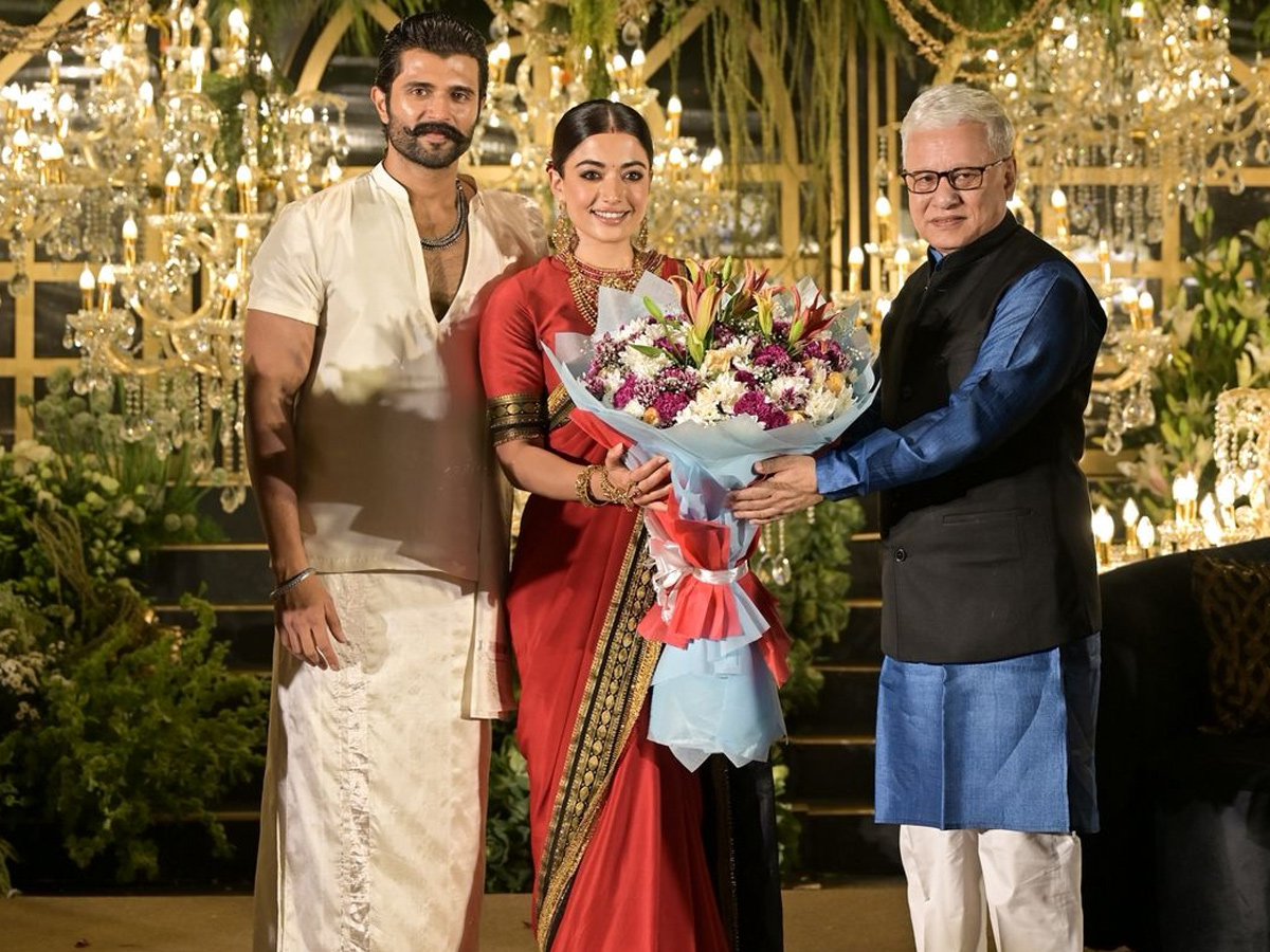 Celebreties Attends Rashmika Mandanna and Vijay Deverakonda Wedding Reception Photos23