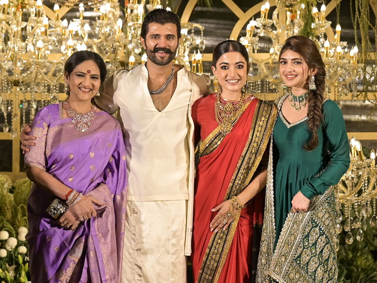 Celebreties Attends Rashmika Mandanna and Vijay Deverakonda Wedding Reception Photos38