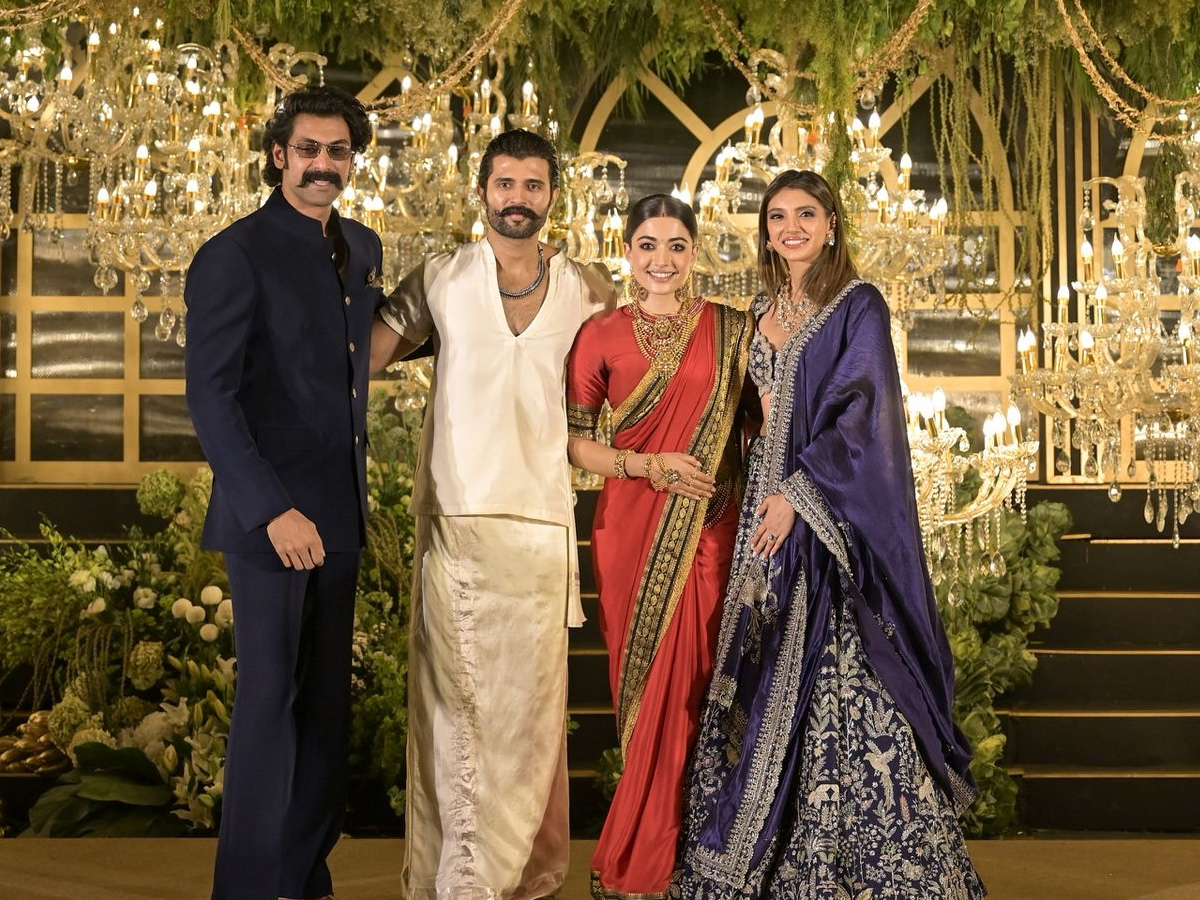 Celebreties Attends Rashmika Mandanna and Vijay Deverakonda Wedding Reception Photos41