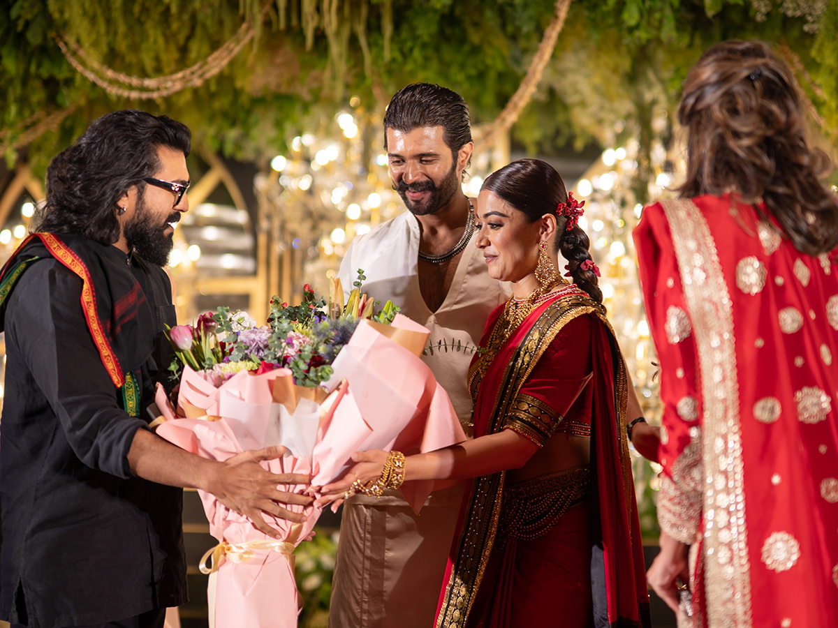 Rashmika Mandanna and Vijay Deverakonda Wedding Reception Photos37