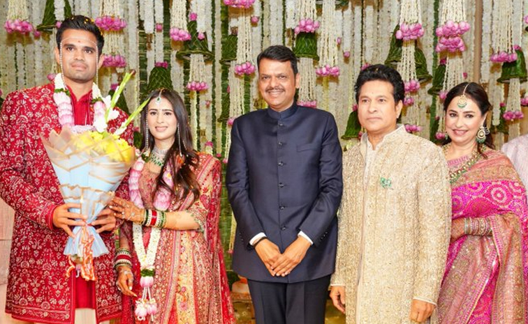 Celebrities At Arjun Tendulkar Saaniya Chandhok Wedding Photos8