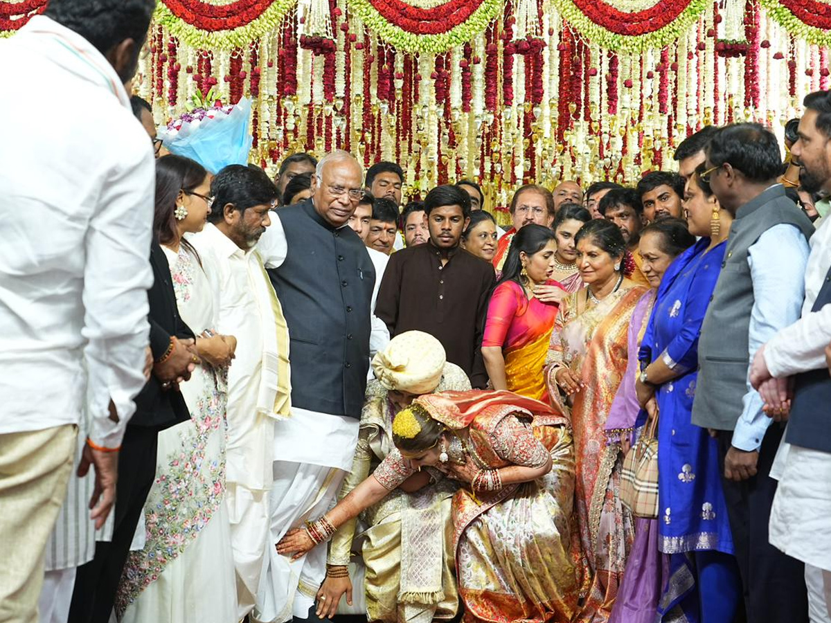 Telangana Deputy CM Bhatti Vikramarka son wedding Photos28