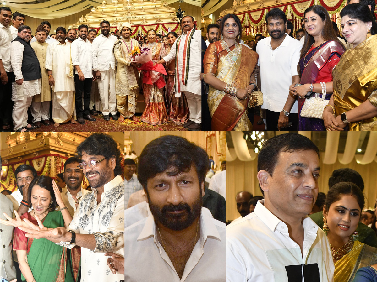 Telangana Deputy CM Bhatti Vikramarka son wedding Photos1