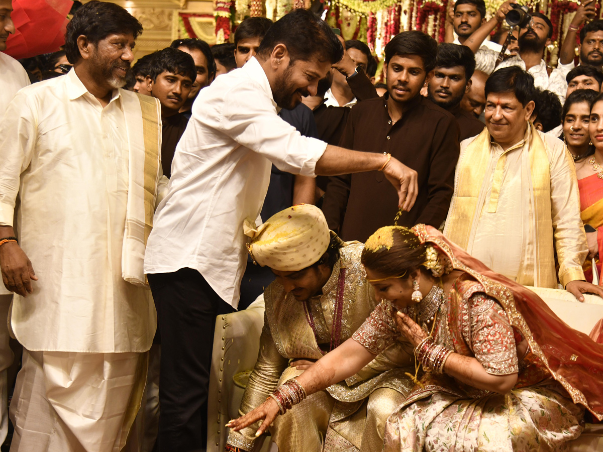Telangana Deputy CM Bhatti Vikramarka son wedding Photos21