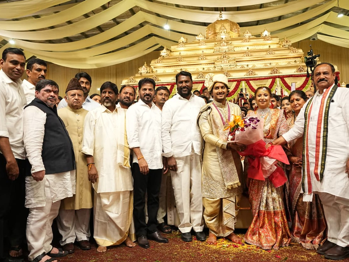 Telangana Deputy CM Bhatti Vikramarka son wedding Photos22