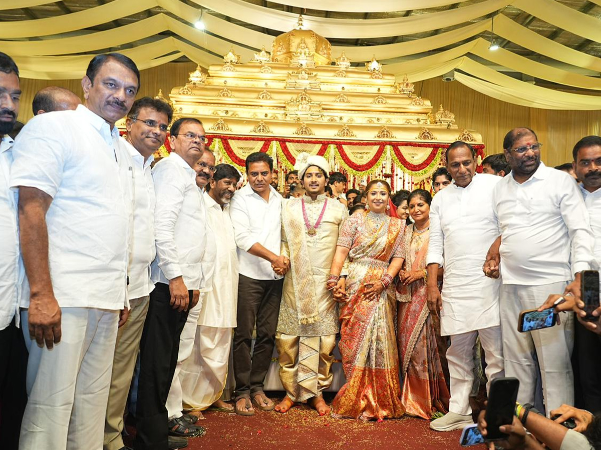 Telangana Deputy CM Bhatti Vikramarka son wedding Photos25