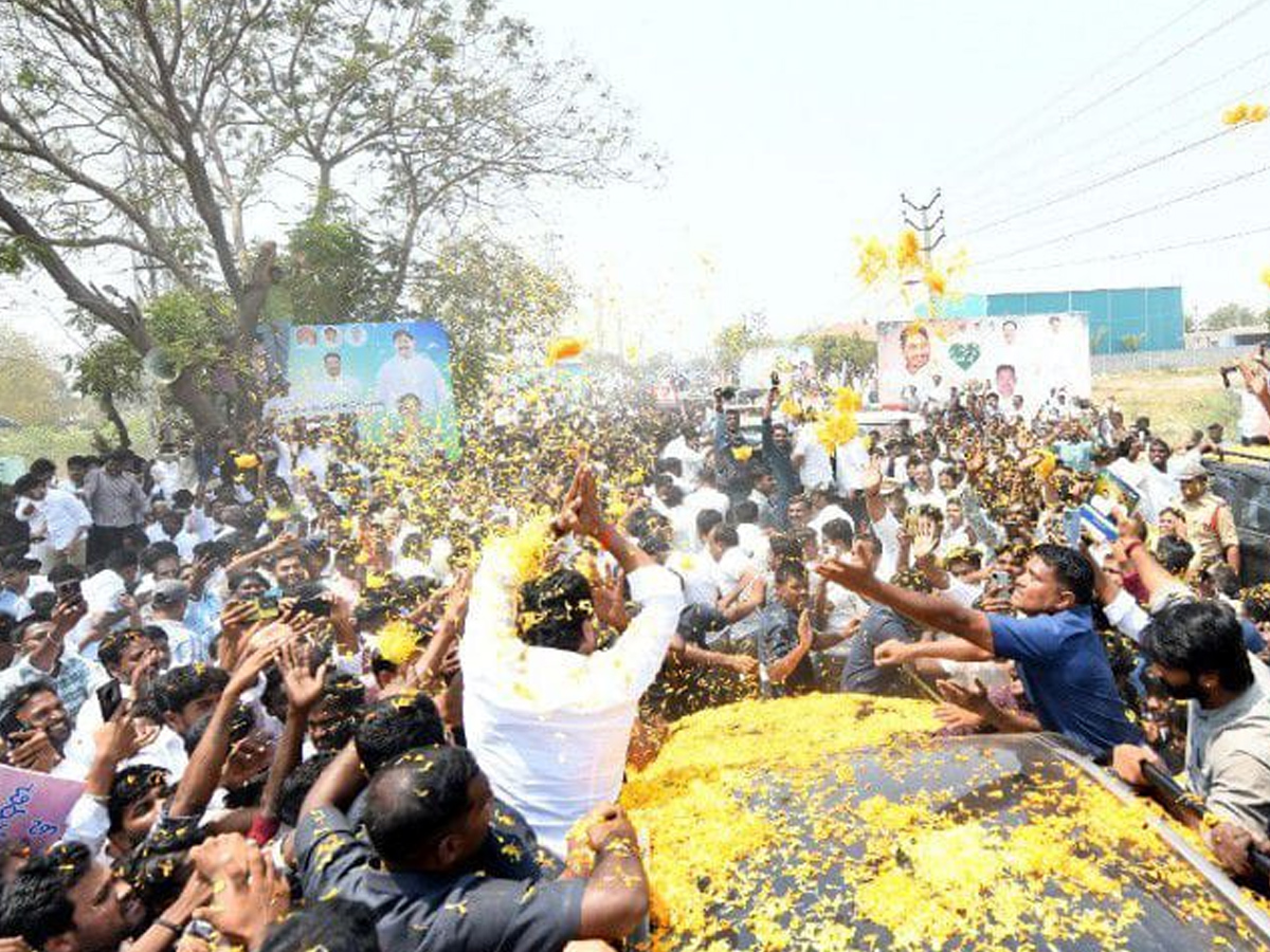 YS Jagan Attends Rachamallu Siva Prasad Reddy Daughter Marriage Reception At Proddatur Photos4