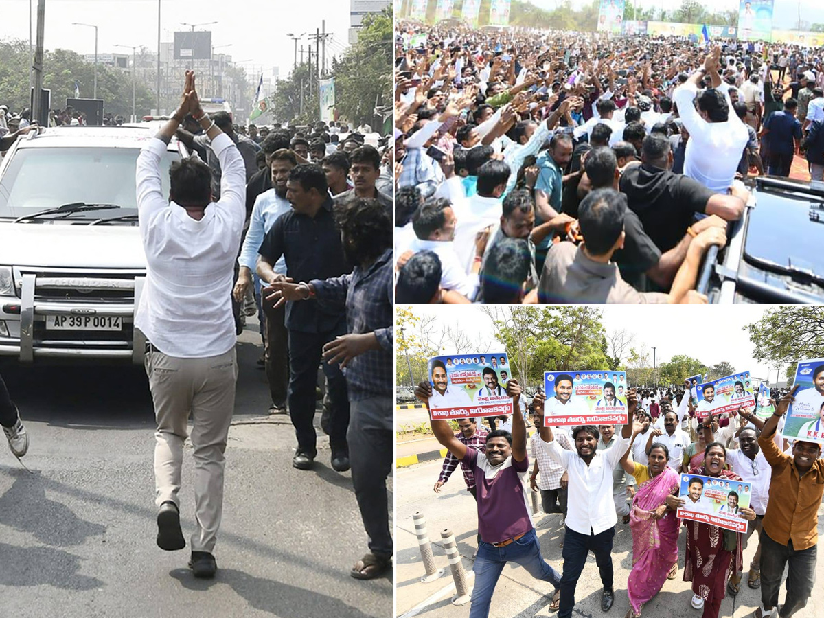 YS Jagan Mohan Reddy Visakhapatnam Tour HD Photos1