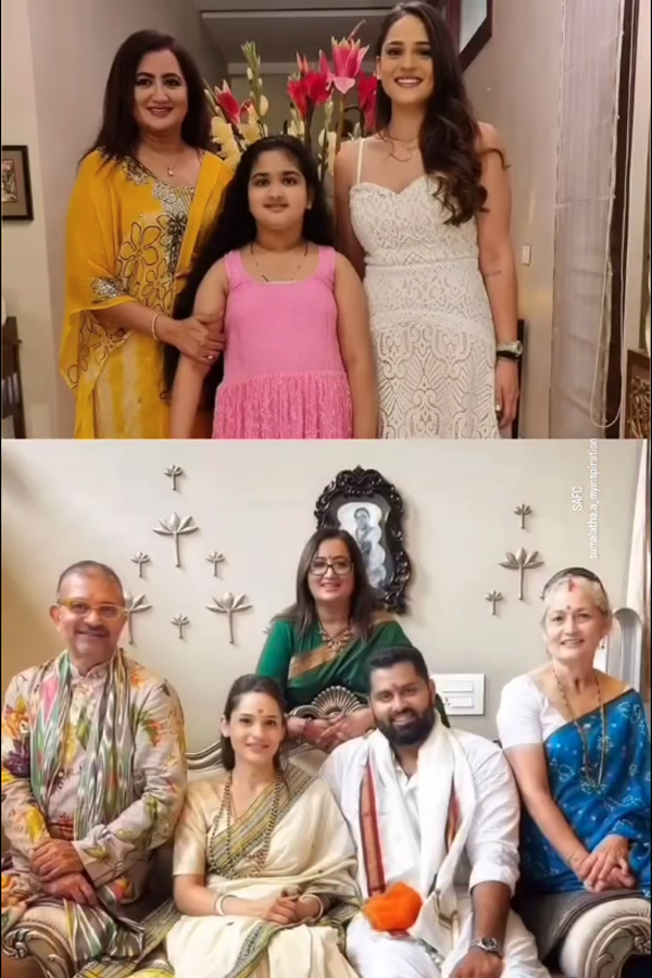 Actress Sumalatha Ambareesh Latest Family Photos8