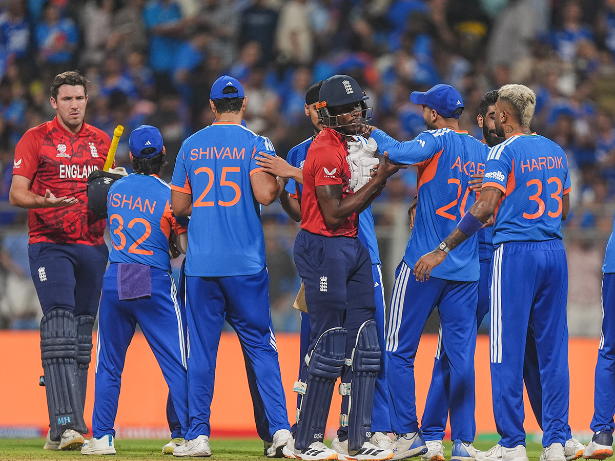 ICC Men's T20 World Cup 2026 Semifinal India and England at Wankhede Stadium3