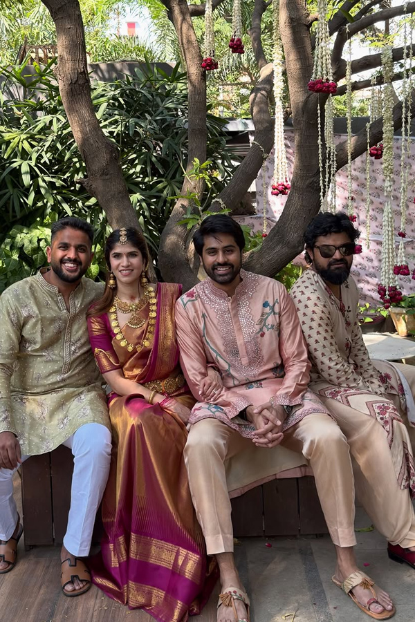 Nayanika Reddy stuns In silk saree at Pellikuturu ceremony ahead of wedding Photos10