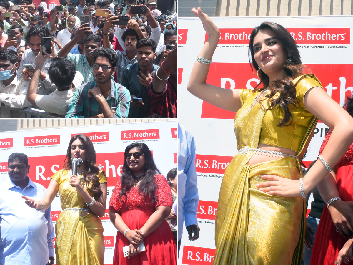 Tollywood Actress Nidhhi Agerwal At Nizamabad1