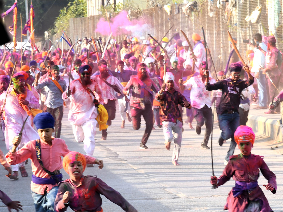 Aspart of Holi festival celebration in Hyderabad10
