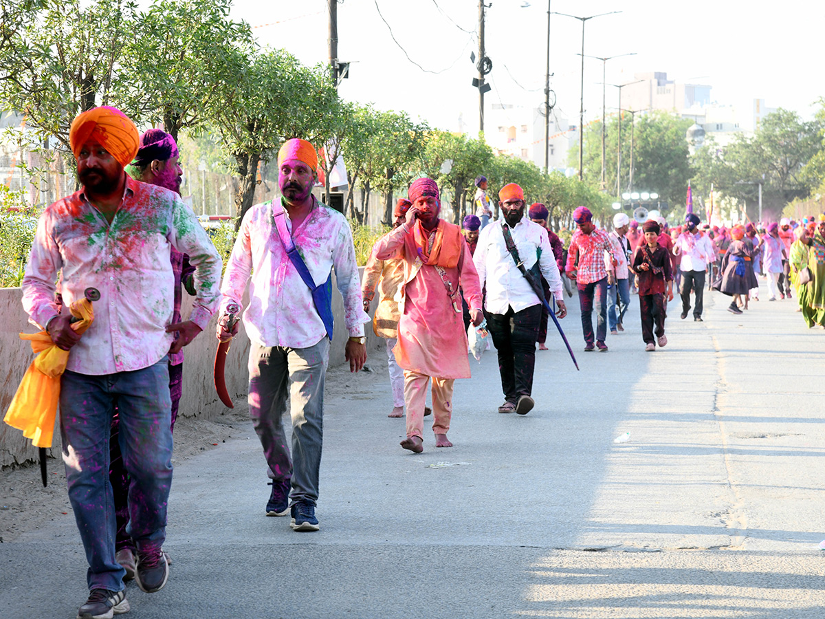 Aspart of Holi festival celebration in Hyderabad11