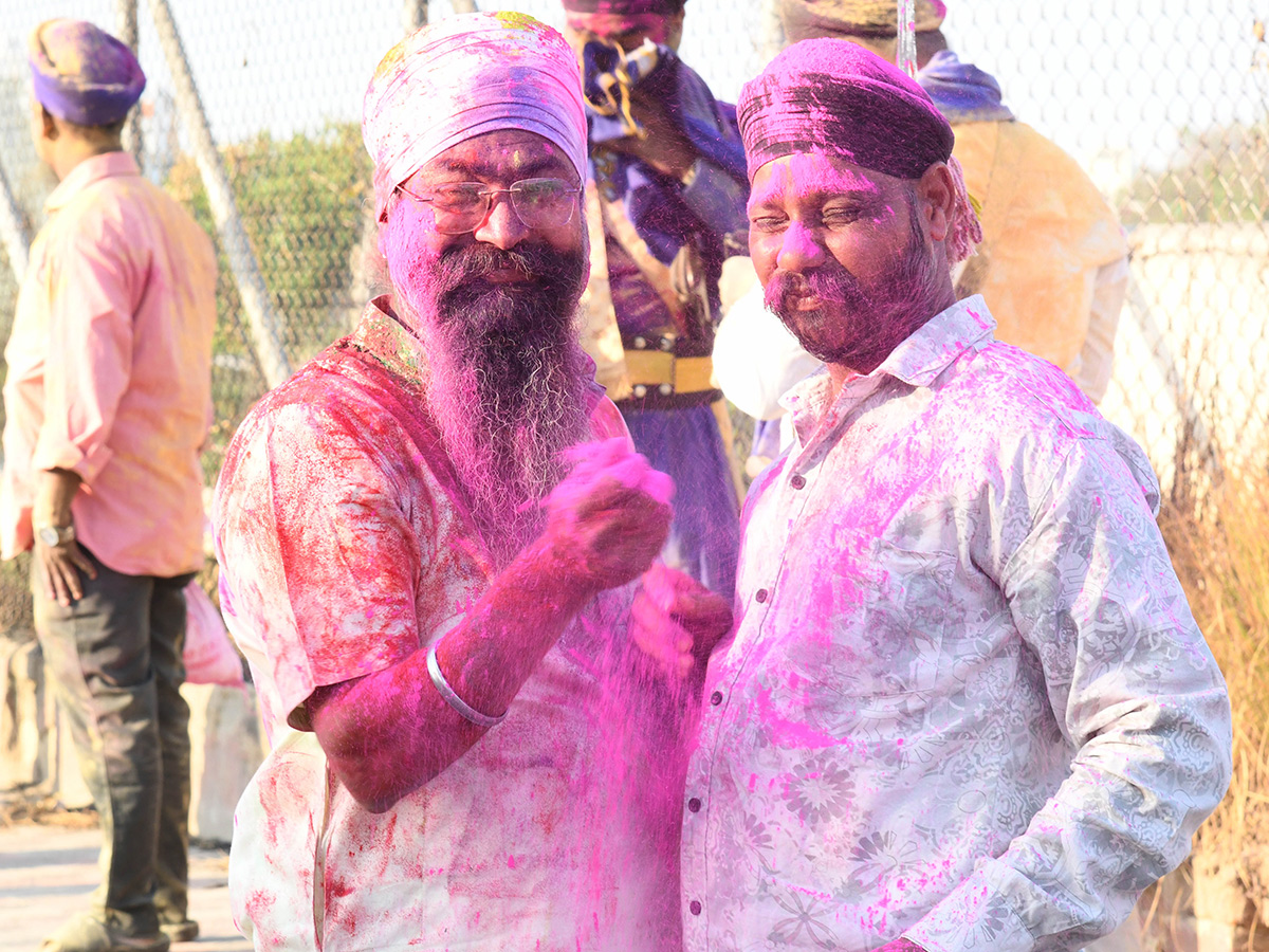 Aspart of Holi festival celebration in Hyderabad12