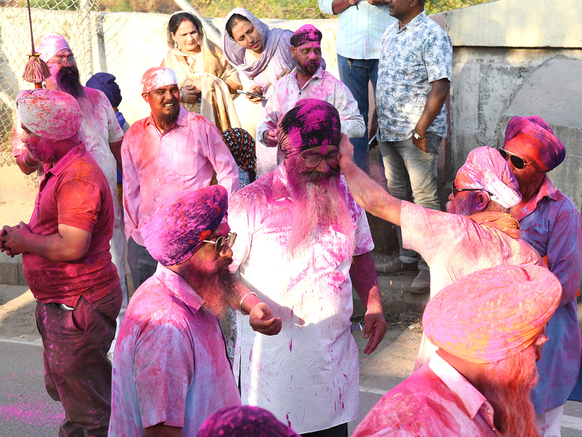 Aspart of Holi festival celebration in Hyderabad14
