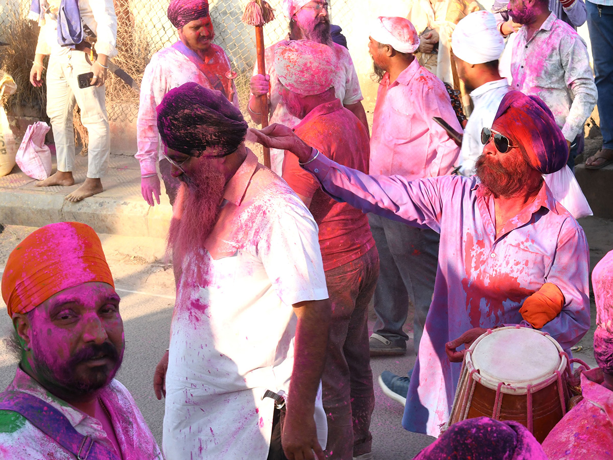 Aspart of Holi festival celebration in Hyderabad15