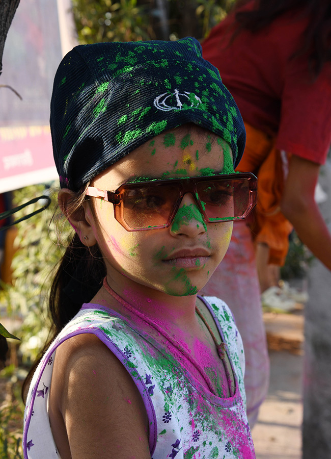 Aspart of Holi festival celebration in Hyderabad17