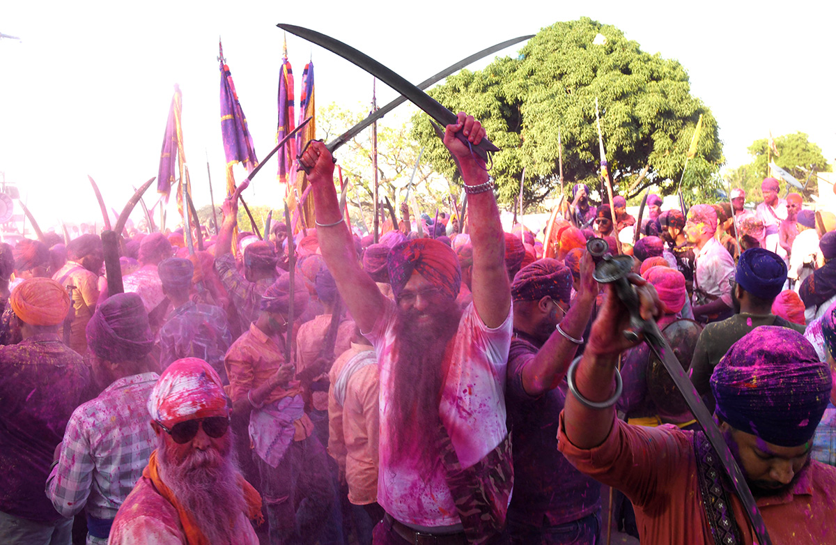 Aspart of Holi festival celebration in Hyderabad7