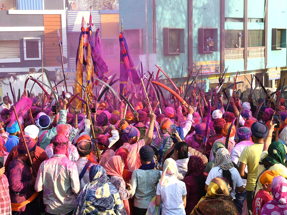 Aspart of Holi festival celebration in Hyderabad9