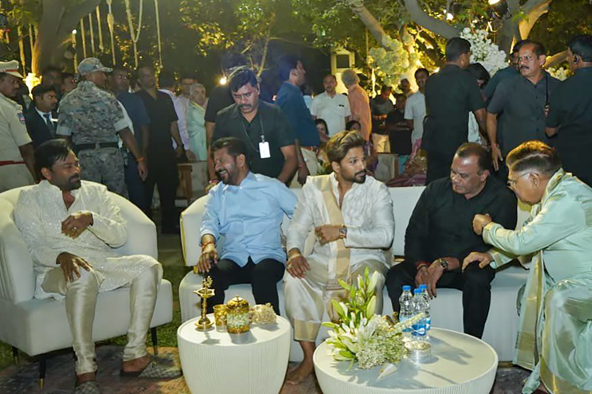 Allu Sirish And Nayanika Reddy Wedding HD Photos14