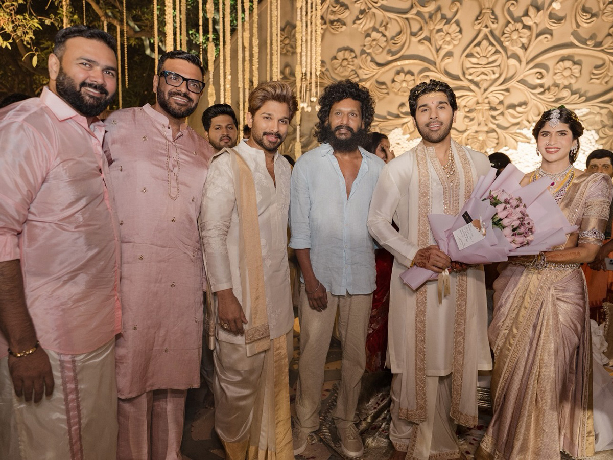 Allu Sirish And Nayanika Reddy Wedding HD Photos2