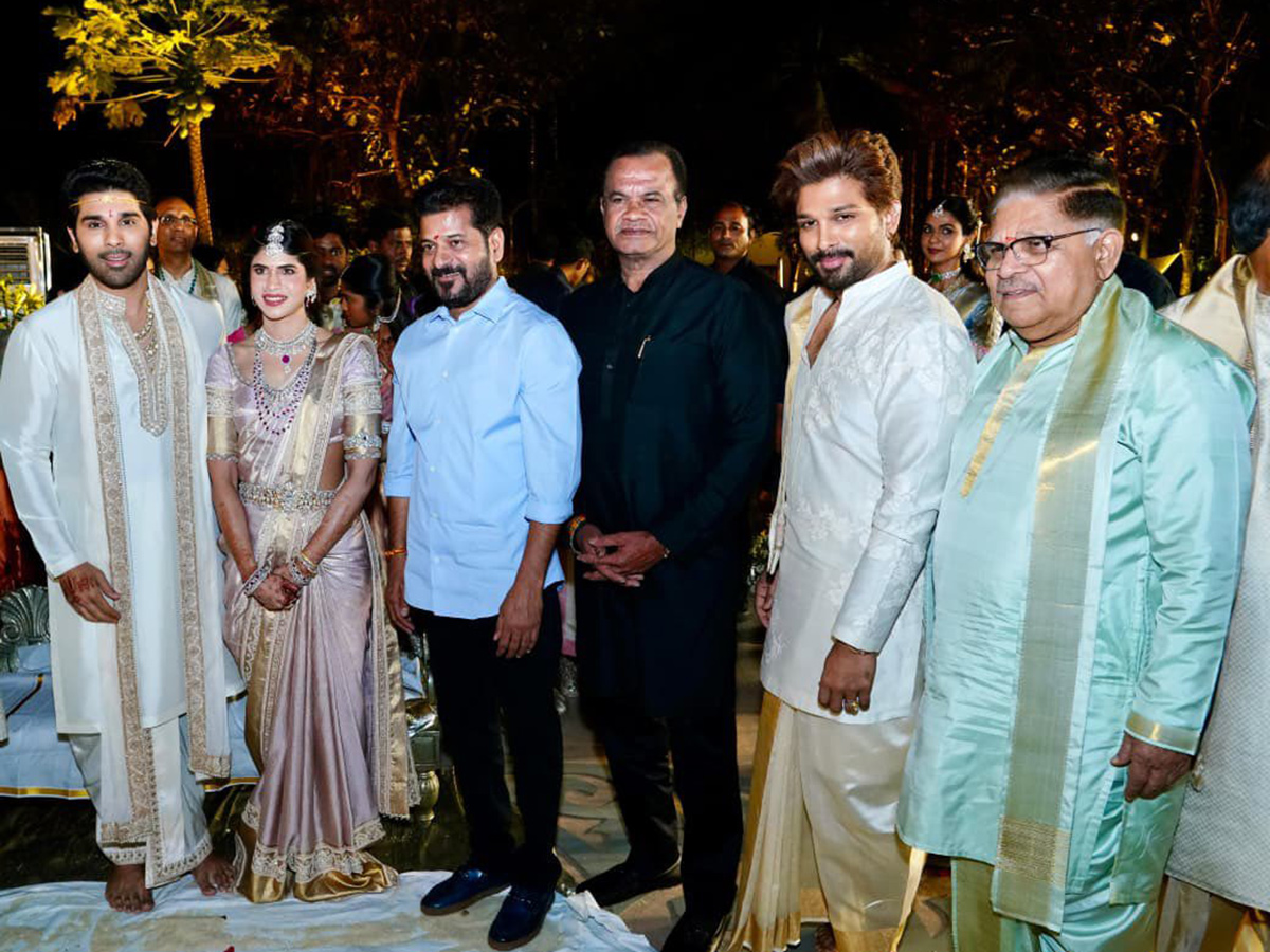 Allu Sirish And Nayanika Reddy Wedding HD Photos3