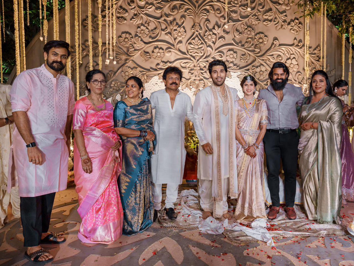 Allu Sirish And Nayanika Reddy Wedding HD Photos4