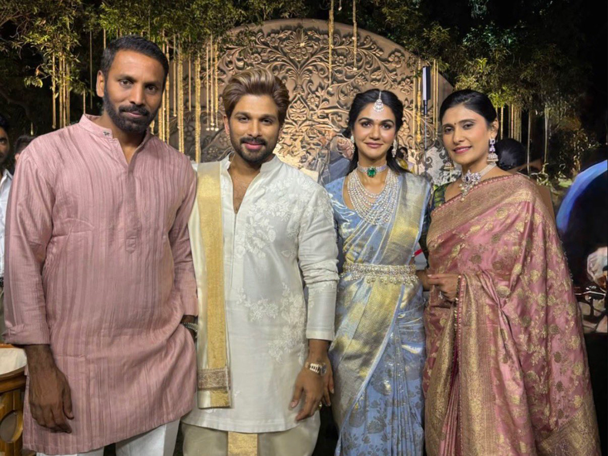 Allu Sirish And Nayanika Reddy Wedding HD Photos7