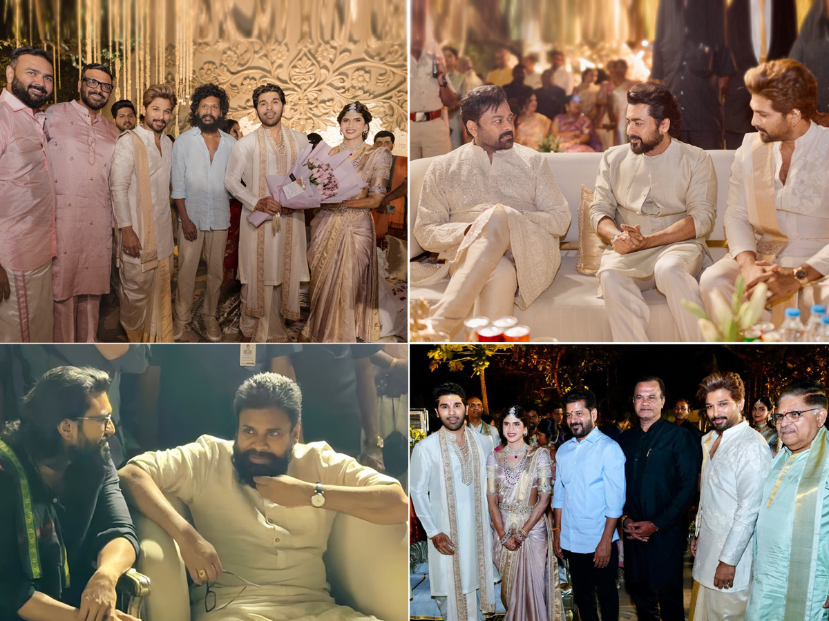 Allu Sirish And Nayanika Reddy Wedding HD Photos1