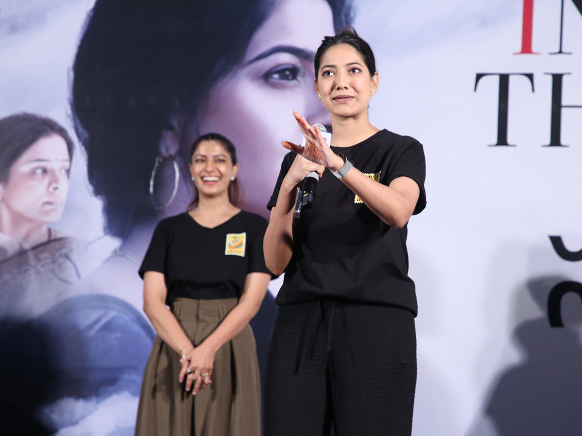 Varalaxmi Sarathkumar's Saraswathi Movie Thank You Meet2