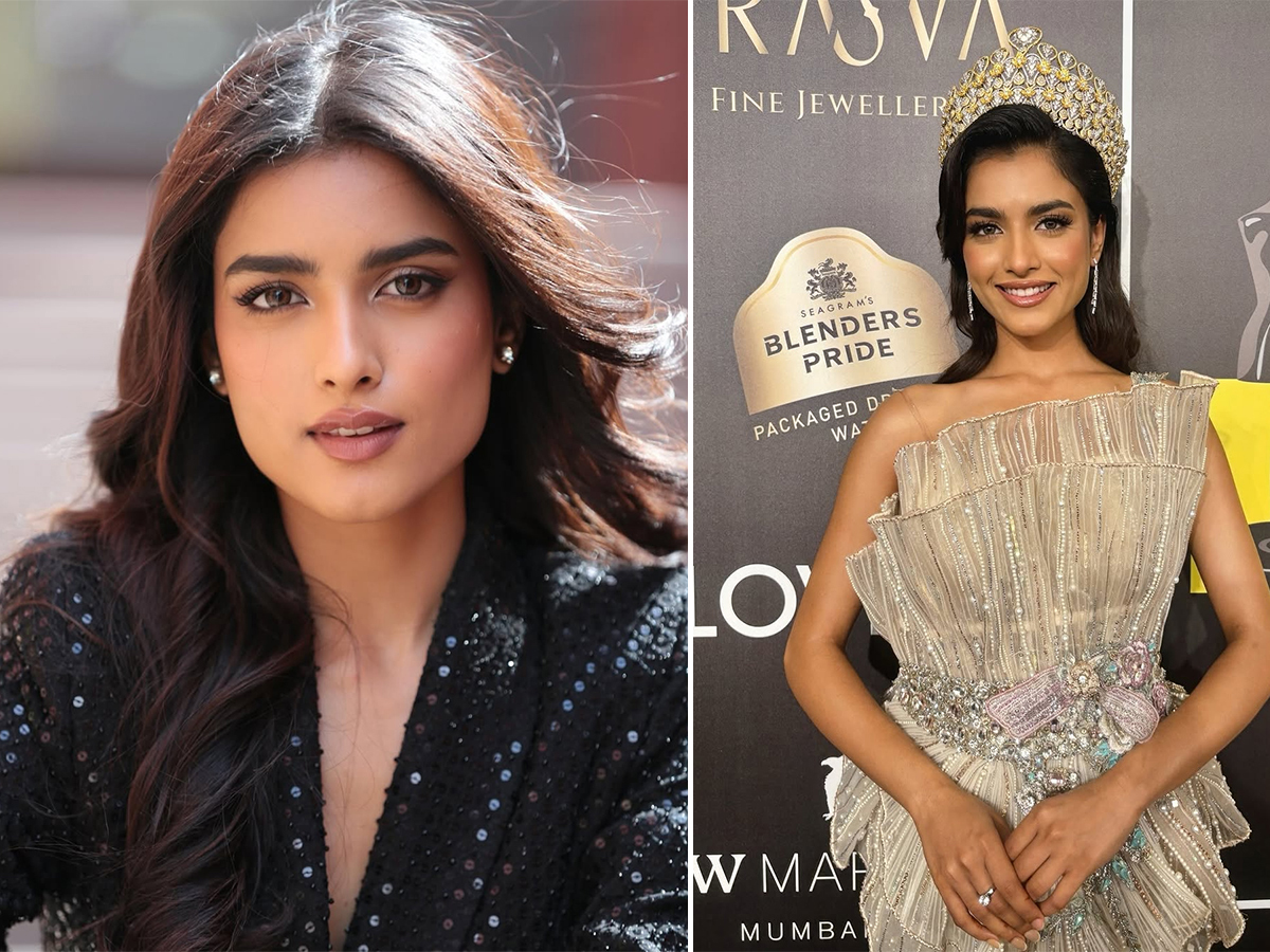 Miss India Nikita Porwal shines on red carpet in a stunning gown1