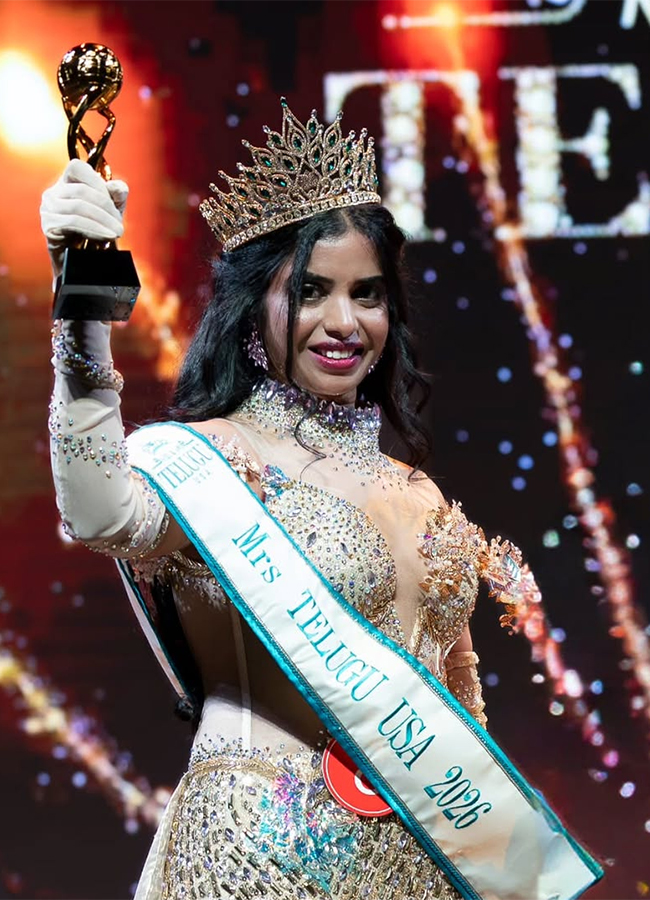 Amulya Balmuri crowned Miss Telugu USA 202617