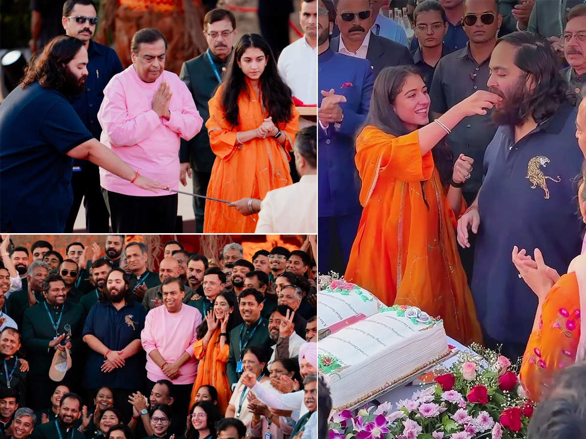 Mukesh Ambani son Anant Ambani birthday celebrations viral photos1