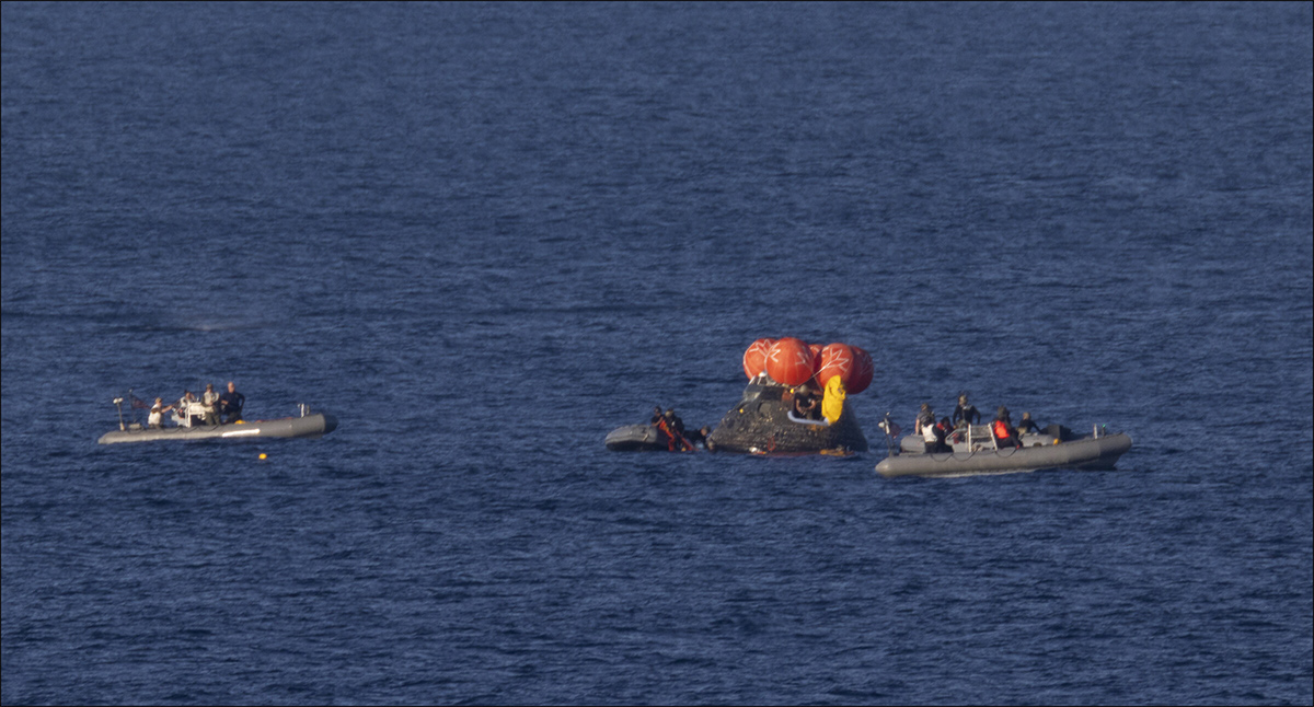 Artemis II astronauts splash down after NASA moon mission photos5
