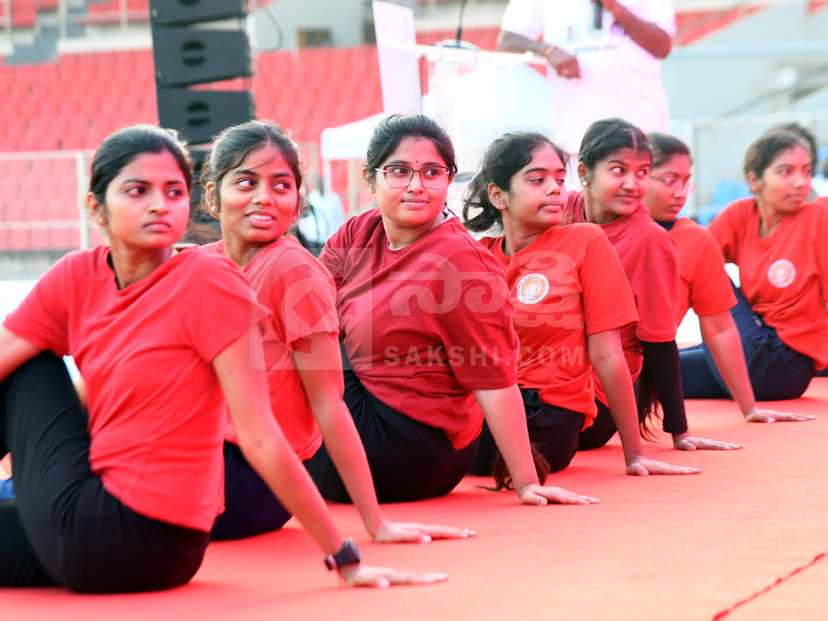 Yoga 2026 in Gachibowli Stadium Photos1