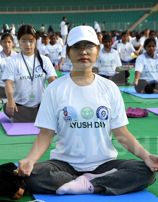 Yoga 2026 in Gachibowli Stadium Photos10