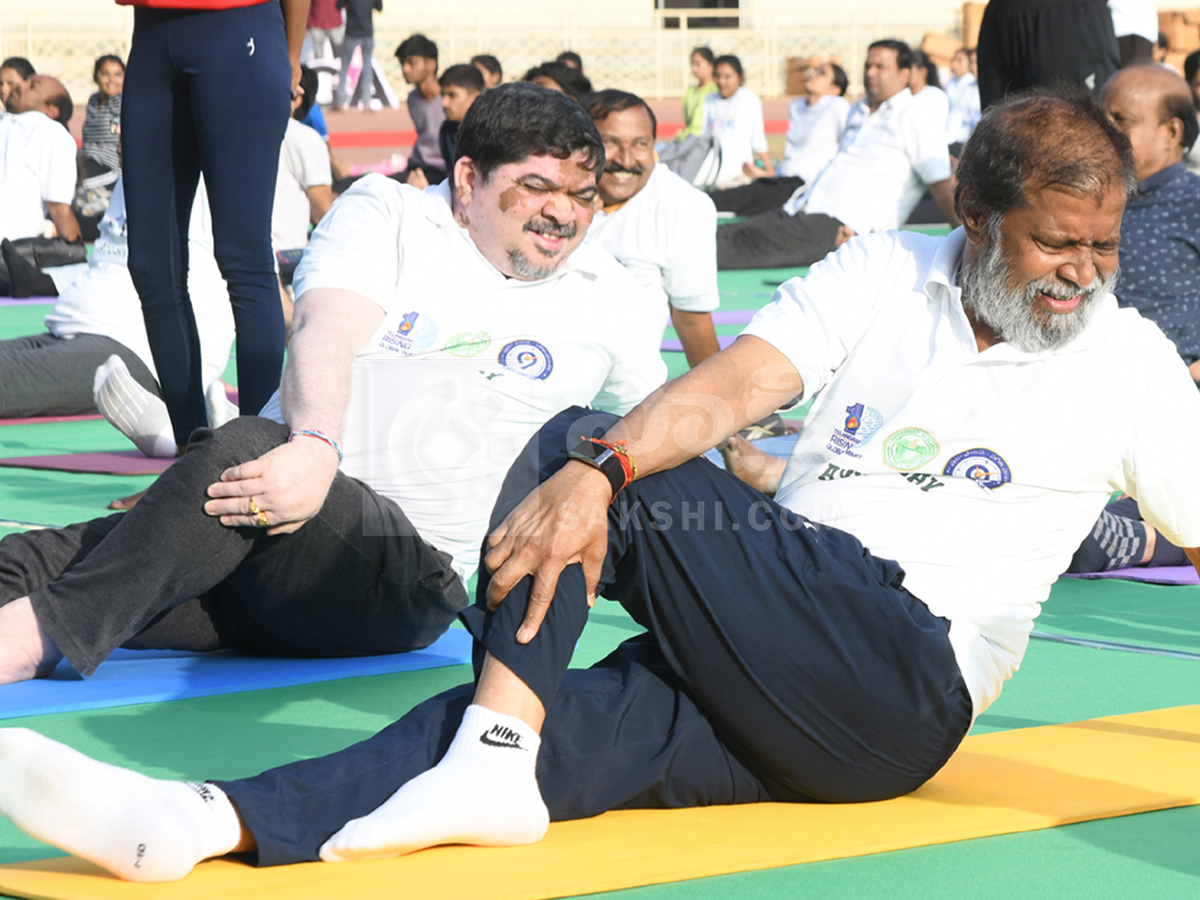 Yoga 2026 in Gachibowli Stadium Photos12