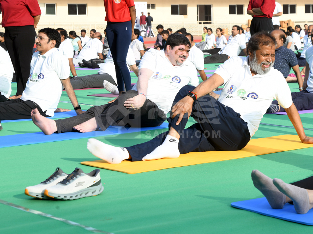 Yoga 2026 in Gachibowli Stadium Photos13