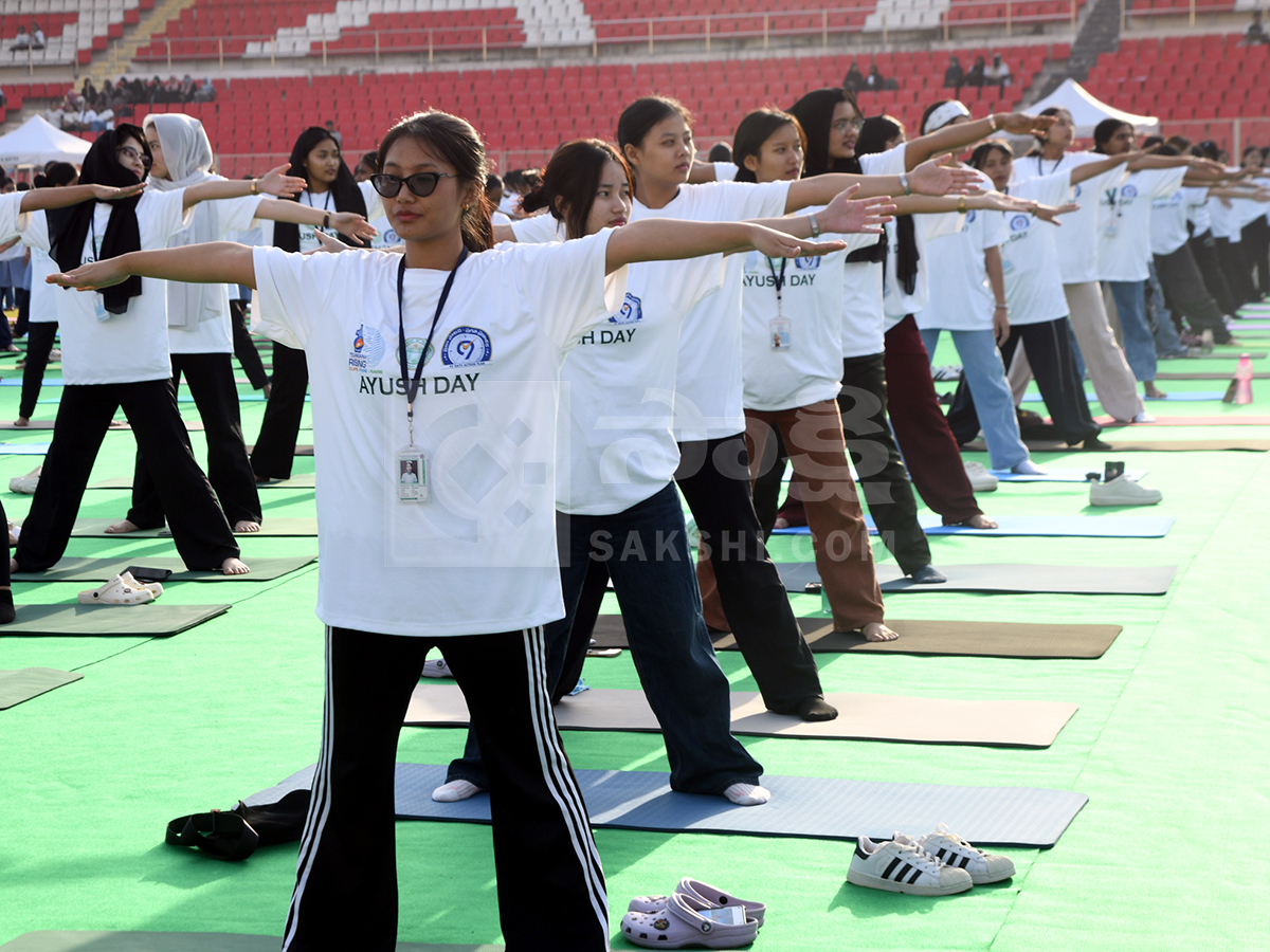 Yoga 2026 in Gachibowli Stadium Photos17